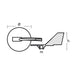 Tecnoseal Zinc Yamaha Trim Tab Anode f150  225 HP Motors 01143