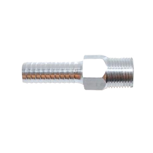 Attwood Universal Aluminum Fuel Hose Fitting  38 NPT x 38 Barb 88FBMA1026