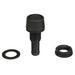 Attwood Straight Fuel Vent  Black Polypropylene 16073