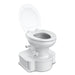 Dometic White M65 Marine Gravity Toilet  Elongated Seat Size wFoot Pedal 312500001