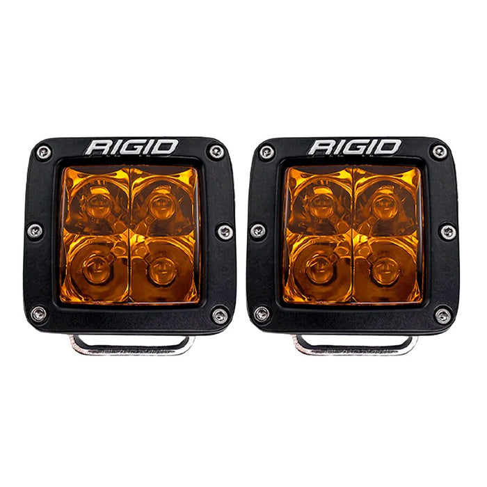 RIGID Industries DSeries Spot wAmber Pro Lens  Pair 20252