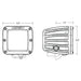 RIGID Industries DSeries Spot wAmber Pro Lens  Pair 20252