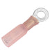 Pacer 2218 AWG Heat Shrink Ring Terminal  10 Stud Size  100 Pack TE1810R100