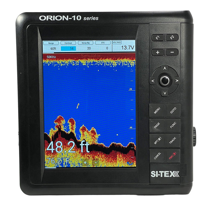 SITEX 10 ChartplotterSounder Combo wInternal GPS  CMAP 4D Card ORIONCF