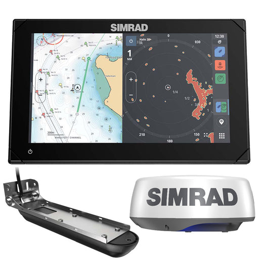 Simrad NSX 3009 Radar Bundle  HALO20 Radar Dome  Active Imaging 3in1 Transducer 00015377001