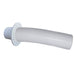 Trident Marine 4 White Stern Flex Hose wTransom Flange TFK4W