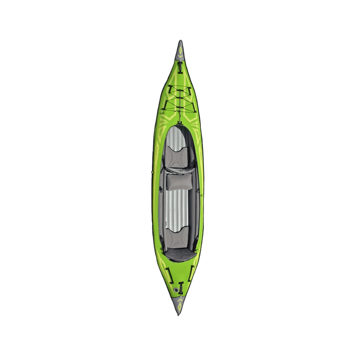 Kayak convertible AdvancedFrame™ de Advanced Elements SIN bomba, verde