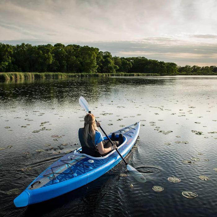 Advanced Elements AirVolution™ Recreational Kayak WITH Pump, Blue