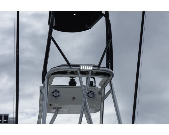 Lumitec Maxillume h60 - Trunnion Mount Flood Light - White Dimming - White Housing [101334]