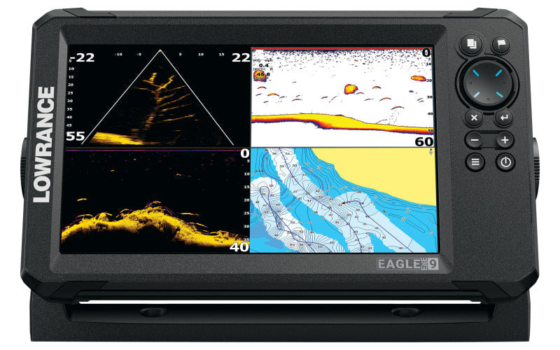 Lowrance Eagle Eye 9 Live w/T/M Transducer  C-MAP Inland Charts [000-16129-001]
