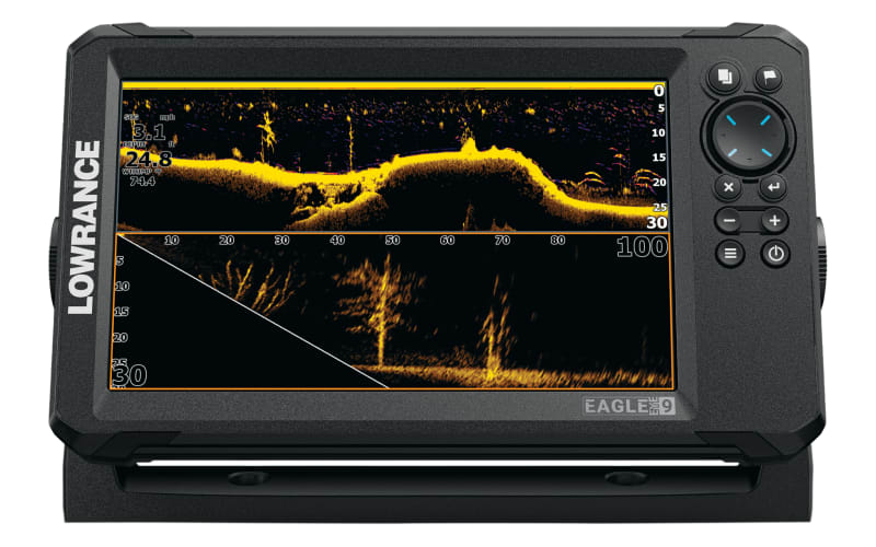 Lowrance Eagle Eye 9 Live w/T/M Transducer  C-MAP Inland Charts [000-16129-001]