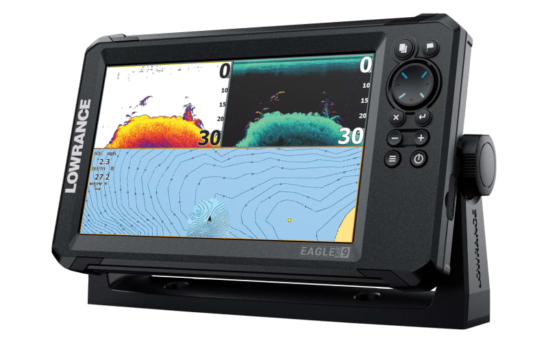 Lowrance Eagle Eye 9 Live w/T/M Transducer  C-MAP Inland Charts [000-16129-001]