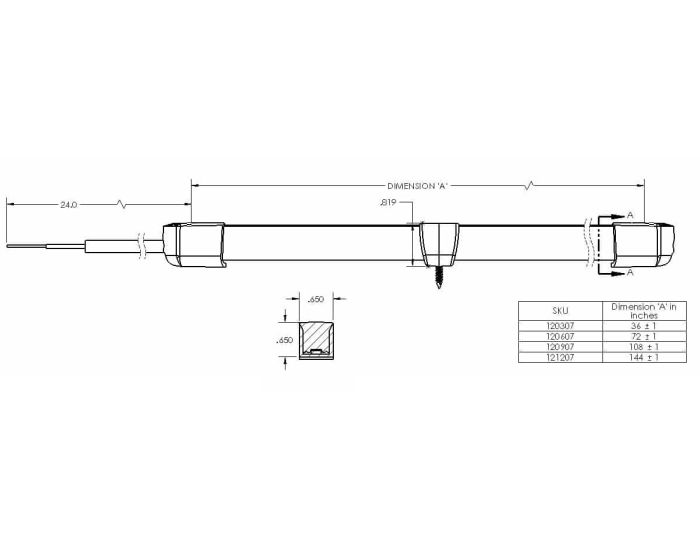 Lumitec Moray 9 Flex Strip Light w/Integrated Controller - Spectrum RGBW [101642]
