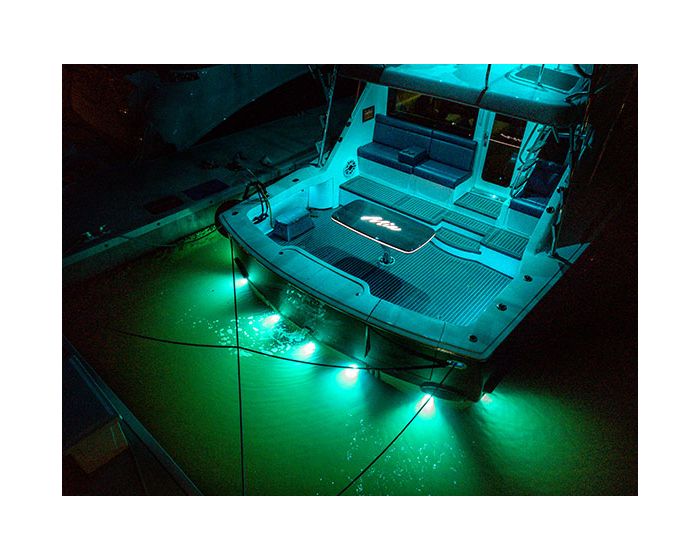 Lumitec SeaBlaze Typhoon Underwater Bronze Thru-Hull LED Light - RGBW Spectrum [101449]